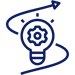 Black Circle with Utensils Restaurant Logo (7)